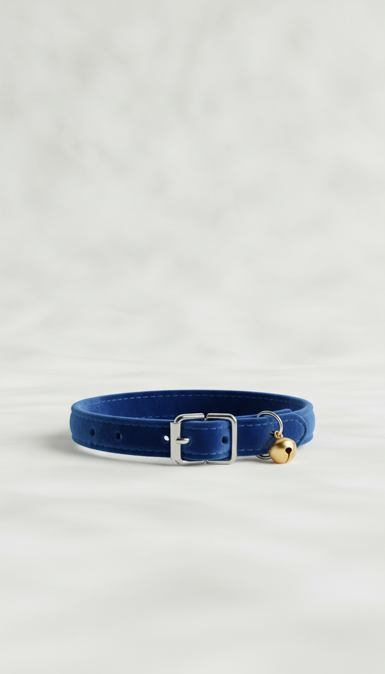 Designer Cat Collar in Loyal Blue